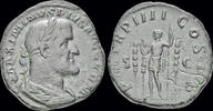Roman sestertius Maximinus I Thrax AE sestertius Maximinus standing left -