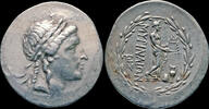 Aiolis tetradrachm Aiolis Myrina AR stephanophoric tetradrachm -
