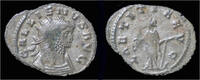Roman antoninianus Gallienus AR antoninianus Laetitia standing left -