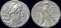 Seleucid Kingdom tetracrachm Seleucid Kingdom Demetrios II Nikator, second reign AR tetradrachm -