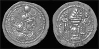 Sasanian Kingdom drachm Sasanian Kingdom Yazdgard I AR drachm -