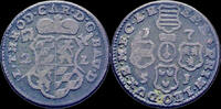 Southern Netherlands 2 liard Southern Netherlands Liege johann Theodor von Bayern 2 liard 1751 -