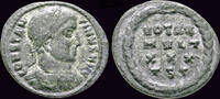 Roman AE follis Constantine I AE follis laurel wreath -