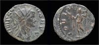 Roman antoninianus Claudius II Gothicus billon antoninianus Jupiter standing left. -