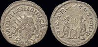 Roman antoninianus Valerian I billoon antoninianus Valerian and Gallienus facing each other -