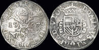 Southern Netherlands Bourgondische rijksdaalder Southern Netherlands Brabant Filips II Bourgondische rijksdaalder 1567 -