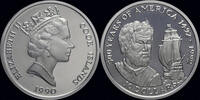 Cook Islands 10 dollars Cook Islands 10 dollars 1990- 500 years of America -