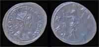 Roman antoninianus Numerian billon antoninianus Pax standing left -