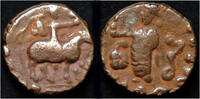 Indo-Scythian drachm Indo-Scythian Kingdom Azes billon drachm -
