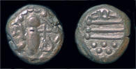 India drachm India billon drachm of the Paramaras of Malwa, Omkara type -