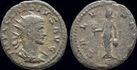 Roman antoninianus Claudius II Gothicus billon antoninianus Isis standing left -