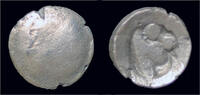 Soghd obol Soghd AR obol- Imitation of Seleucid King Antiochos -