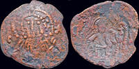 Byzantium trachy Byzantium Latin rulers of Constantinople bronze trachy -