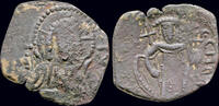 Byzantium trachy Byzantium Latin rulers of Constantinople bronze trachy -