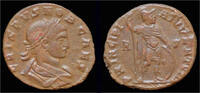 Roman AE3 Crispus AE3 Mars standing right -