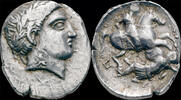 Paeonia tetradrachm Paeonia Patraos AR tetradrachm -