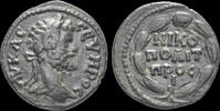 Moesia Inferior assarion Moesia Inferior Nicopolis Septimius Severus AE assarion legend in laurel wreath -