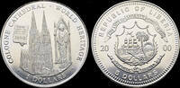 Liberia 5 dollar Liberia 5 dollar 2000- Cologne cathedral -