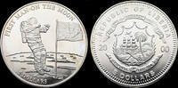 Liberia 5 dollar Liberia 5 dollar 2000- First man on the moon -