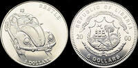 Liberia 5 dollar Liberia 5 dollar 2000- Beetle -