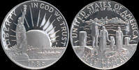 USA 1/2 dollar USA 1/2 dollar 1986- Statue of Freedom -