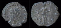 Roman antoninianus Claudius II Gothicus billon antoninianus Salus standing left -