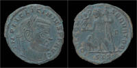 Roman AE follis Licinius AE follis Jupiter standing left. -