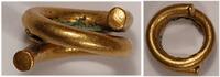 Pre-Colombia nose ring Pre-Colombian Taironal gold nose ring -