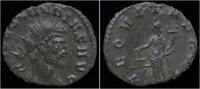 Roman antoninianus Claudius II Gothicus billon antoninianus Aequitas standing left -