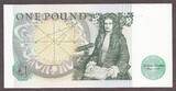 Great Britain 1 Pound ND (1981-84) QEII Semi SOLID 666699 Pick-377b Choice UNC