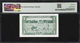 Laos 1 Kip ND (1957) with Security Dots Pick-1a GEM UNC PMG 66 EPQ