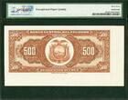 Ecuador 500 Sucres ND (1944-66) PROOF / SPECIMEN Pick-96s CH UNC PMG 63 EPQ