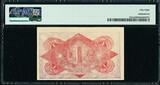 1949 Indonesia One New Rupiah Pick-35Da About UNC PMG 58 RARE !