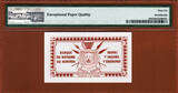 5 Francs Burundi  1st Prefix LOW Serial A 000044 Pick-8 PMG 66 GEM UNC