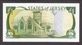 UK (Great Britain) Pound Jersey One  ND (2000) Pick-26a LOW Serial 000022 UNC SPL