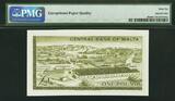 Pound Malta One  1967 (ND 1969) QEII Pick-29a GEM UNC PMG 66 EPQ