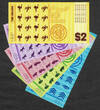 Australia Local Currency - HUTT RIVER Province 5 Notes Set UNC SPL