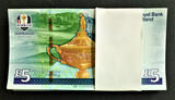 UK (Great Britain) 5 Pounds 2014 Scotland 10 CONSECUTIVE  Polymer COMMEMORATIVE - RYDER CUP GEM UNC SPL