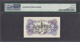 2 Pesetas 1938 Spain  Pick-95 GEM UNC PMG 66 EPQ