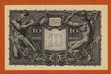 Italy/ San Marino/ Vatican 10 Lire 1944 Italy  Pick-32a Signature - Ventura, Simoneschi & Giovinco UNC SPL