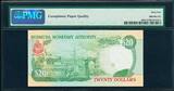 20 Dollars Bermuda  13th May 1999 QEII Serial 000225 Pick-43b GEM UNC PMG 65 EPQ