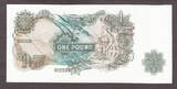UK (Great Britain) Pound 1962-66 England One  QEII ND J.Q Hollom Pick-374c Crisp AU/UNC SPL