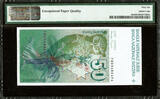 50 Francs 1978 Switzerland  Pick-56a GEM UNC PMG 66 EPQ