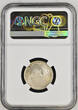 20 Cents 1919 Straits Settlements (B)  BUNC NGC Graded MS 66