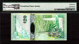 2009 Bermuda $20 Hybrid 1st Prefix LOW # A/1 000081 Pick-60a GEM UNC PMG 67 EPQ