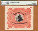 100 Kroner 1941 Norway  Pick-10c Abt UNC PMG 55 EPQ Rare !