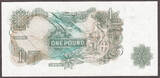 UK (Great Britain) Pound 1966-70 England One  QEII ND J.S Fforde Pick-374e Crisp Original UNC SPL
