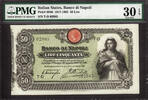 Italy/ San Marino/ Vatican 50 Lire Italy - Banco di Napoli 1877-1905 Pick-S846 Very Fine PMG 30 EPQ -
