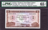 Ireland 5 Pounds Ireland - Northern Pick-326b GEM UNC PMG 65 EPQ -