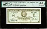 Ireland Pound Northern Ireland One Pick-245 GEM UNC PMG 66 EPQ -